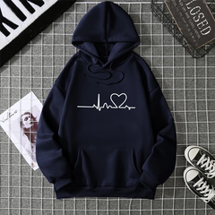 2025 Winter New Women's Hoodie High Street Unisex style