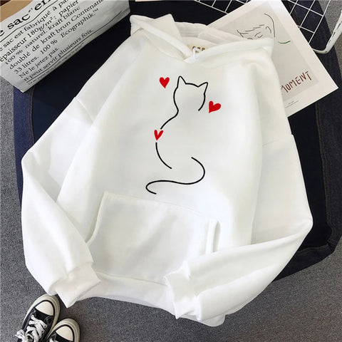 Fall Winter Long Sleeve Kangaroo Pocket Casual Hoodies
