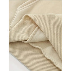 Fall Winter Long Sleeve Kangaroo Pocket Casual Hoodies