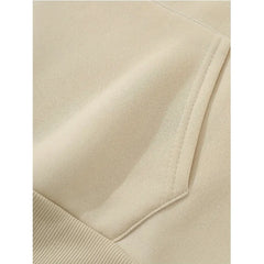 Fall Winter Long Sleeve Kangaroo Pocket Casual Hoodies