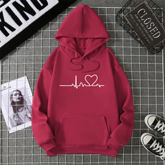 2025 Winter New Women's Hoodie High Street Unisex style