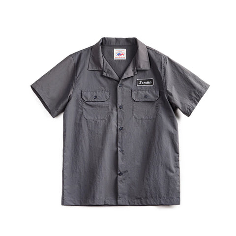 Spring Casual Turn-down Collar Shirts Men Vintage Long Sleeve