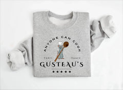 Disney Women's Men Ratatouille Sweatshirt Hoodie Pullover Casual