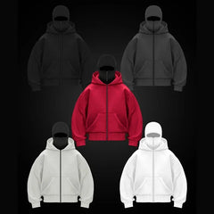 Men's and women's Balaclava Y2K Gothic Harajuku winter new item