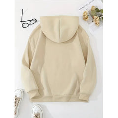 Fall Winter Long Sleeve Kangaroo Pocket Casual Hoodies